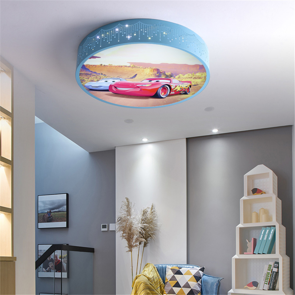Kartun Mobil Bulat Lampu Langi - Baby Nursery Light Fixture ulasan dan harga