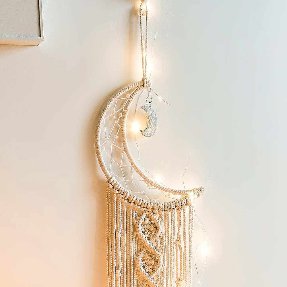 Macrame Dream Catcher Boho dek - Baby Nursery Things ulasan dan harga