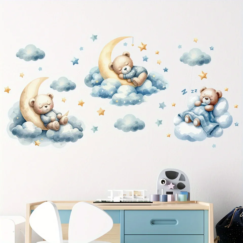 1 buah stiker dinding ilustras - Wall Decal Nursery ulasan dan harga