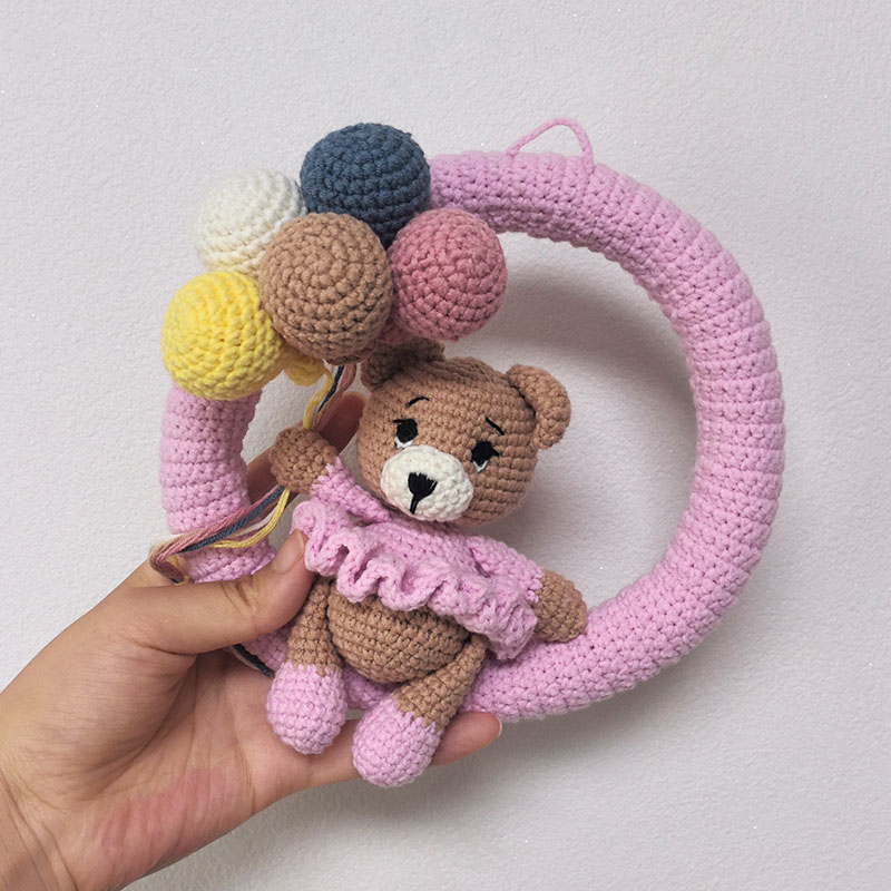 Karangan Bunga Nama Rajutan Pr - Baby Nursery Things ulasan dan harga